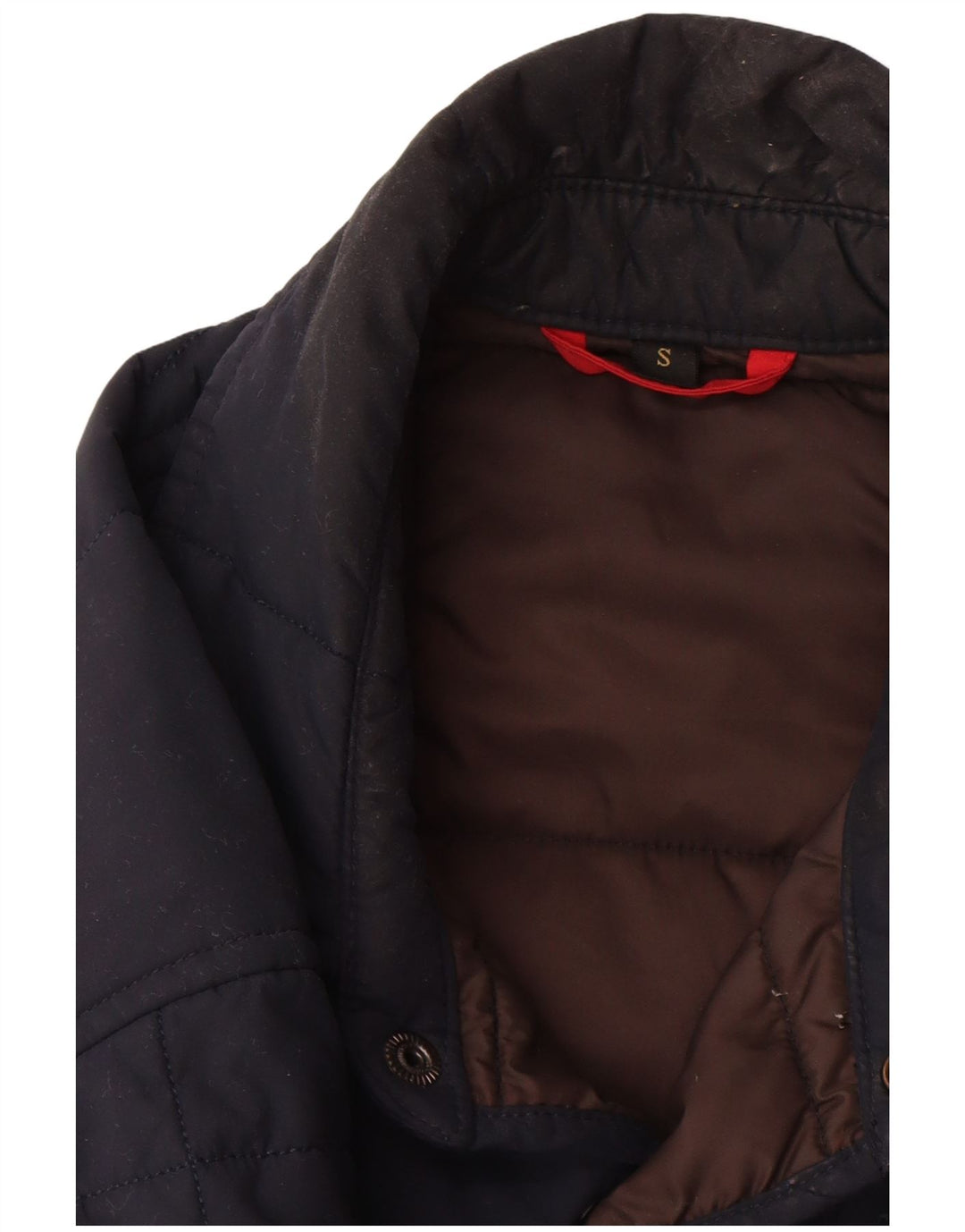 Fay Herre polstret jakke UK 36 Small Navy Blue