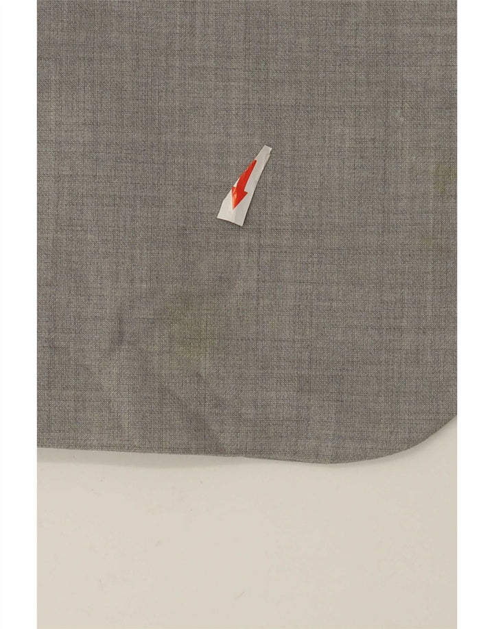 Zara Herre 2-knaps blazerjakke EU 50 Medium Grå Polyester