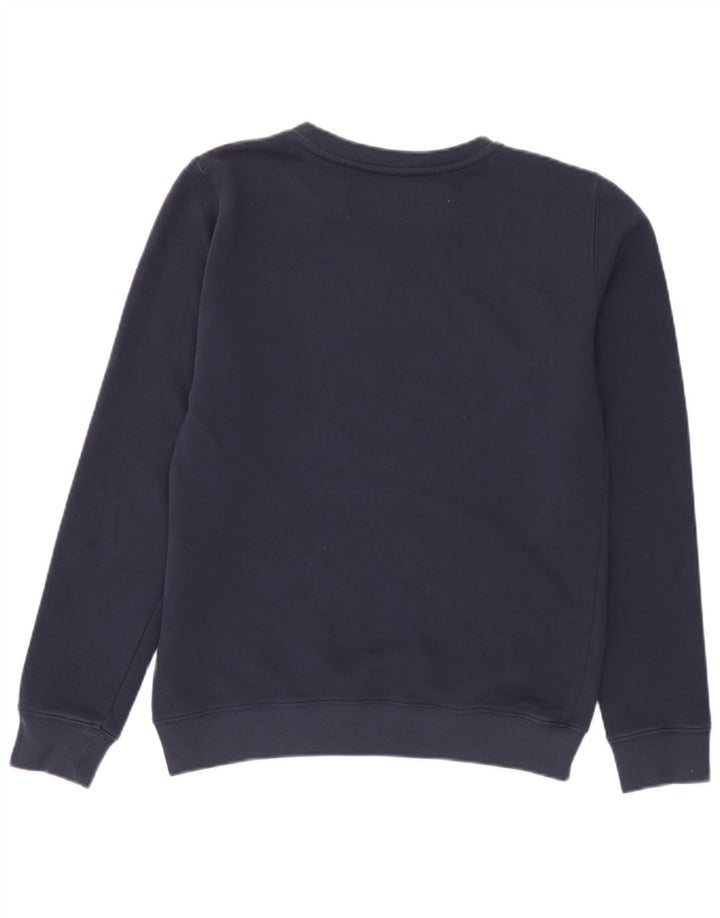 Replay Herre Grafisk Sweatshirt Jumper Medium Navyblå Bomuld