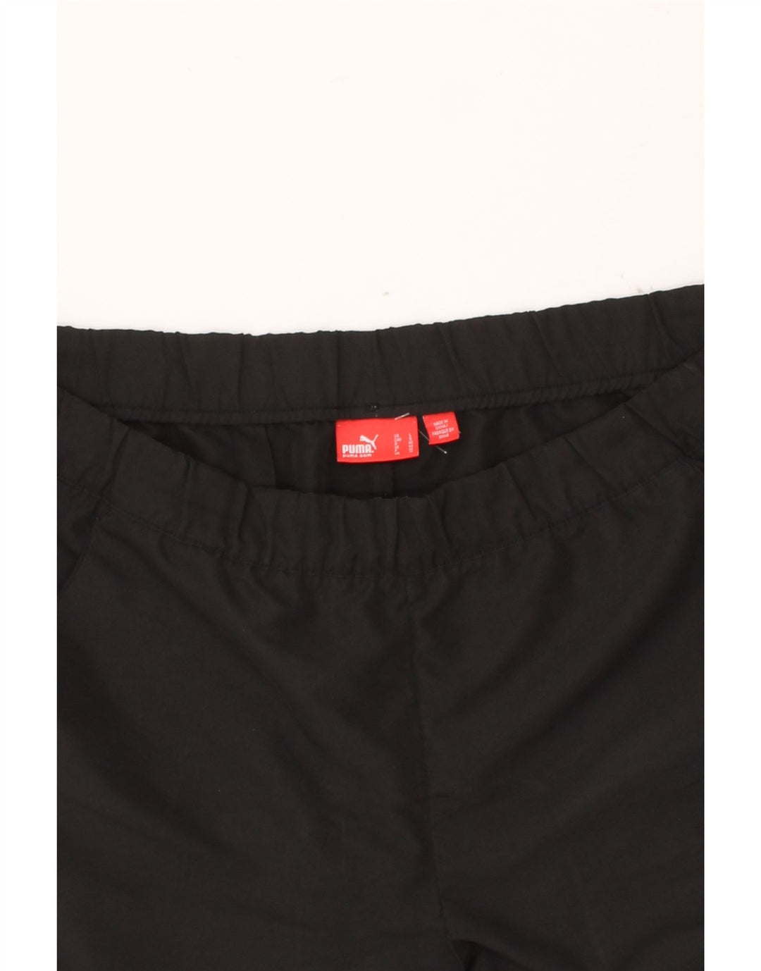PUMA Womens Bermuda Sport Shorts UK 14 Large Black Vintage Puma and Second-Hand Puma from Messina Hembry 