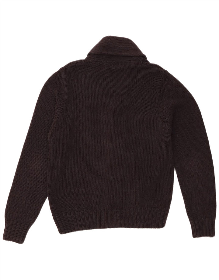 Marks & Spencer Herre Autograph Cardigan Sweater UK 38/40 Medium Black