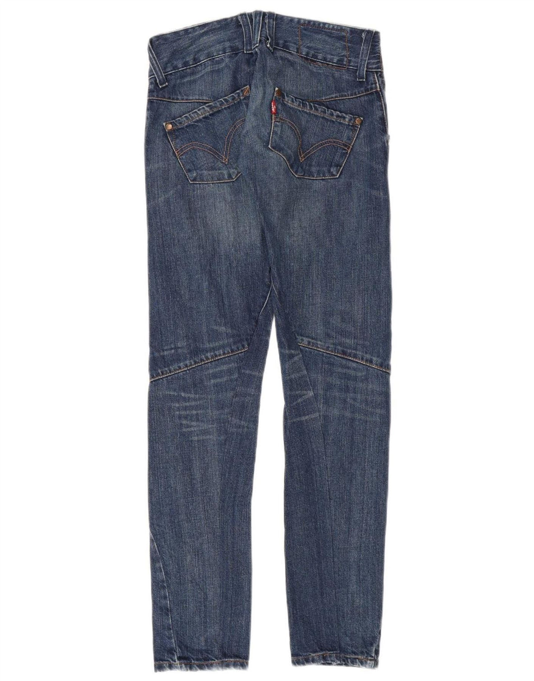 Levi's Slim Jeans til kvinder W26 L32 blå bomuld