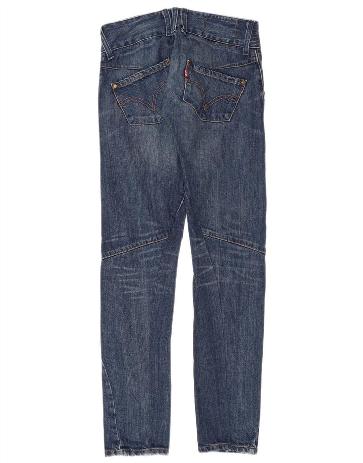 Levi's Slim Jeans til kvinder W26 L32 blå bomuld