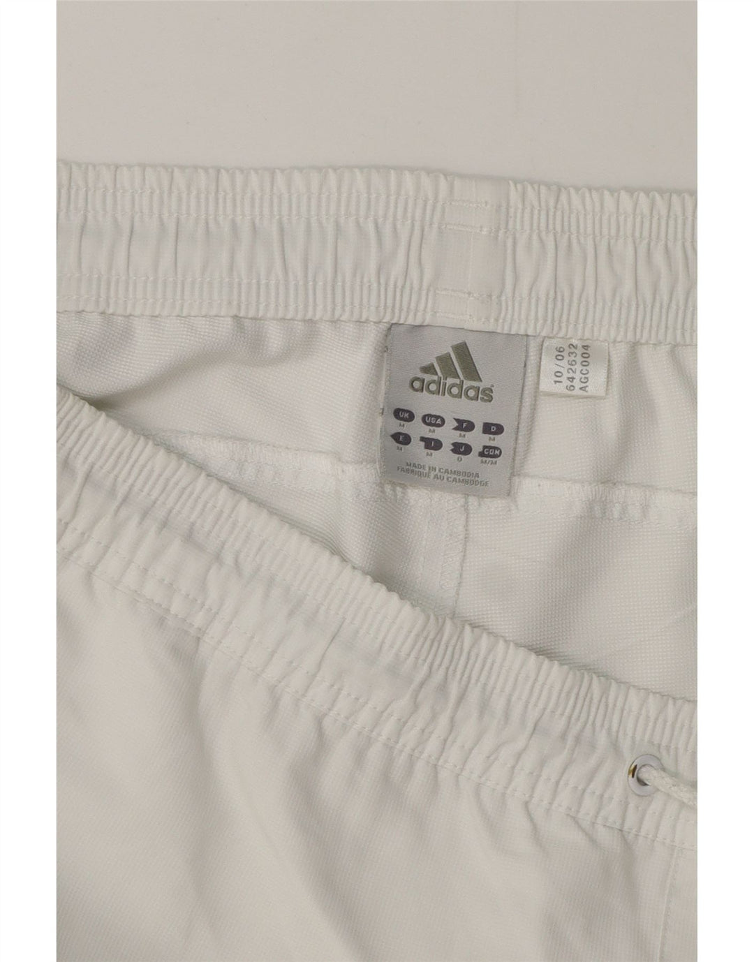 Adidas Herre Sportshorts Medium White Polyester