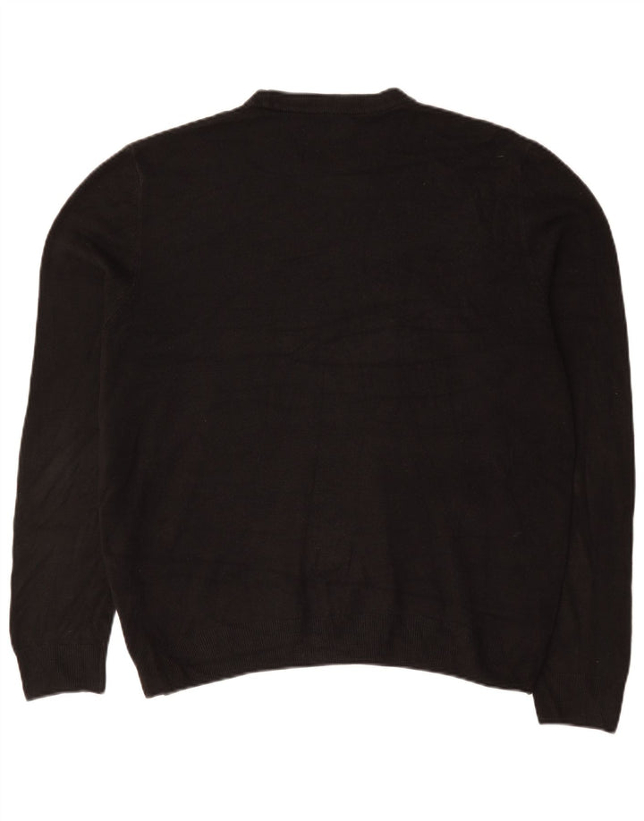 Marks & Spencer Herre sweater med rund hals XL sort akryl