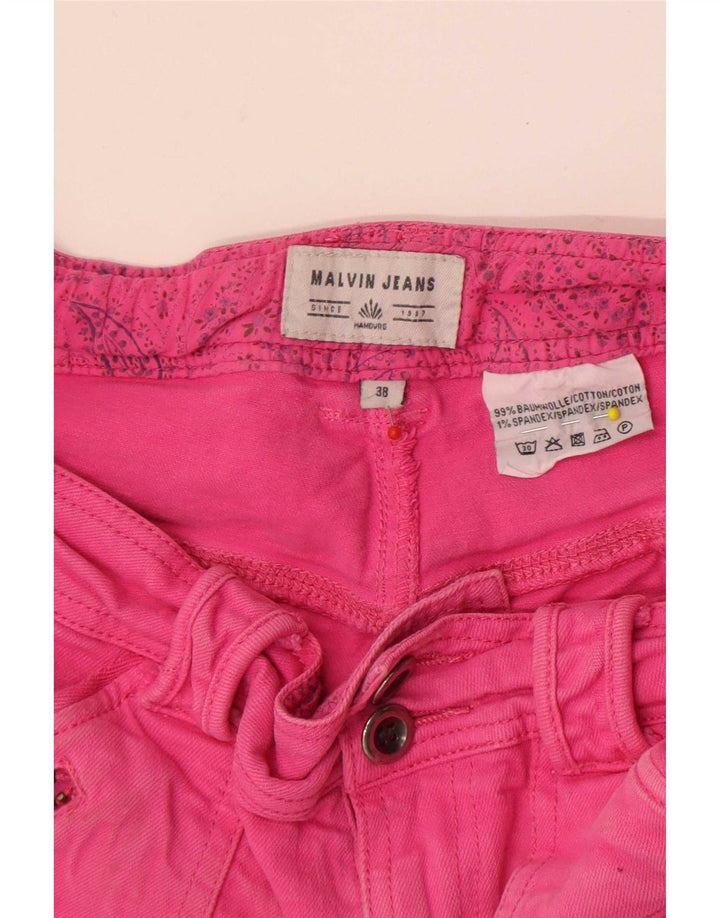 Malvin Dame Denim Shorts EU 38 Medium W29 Pink Bomuld