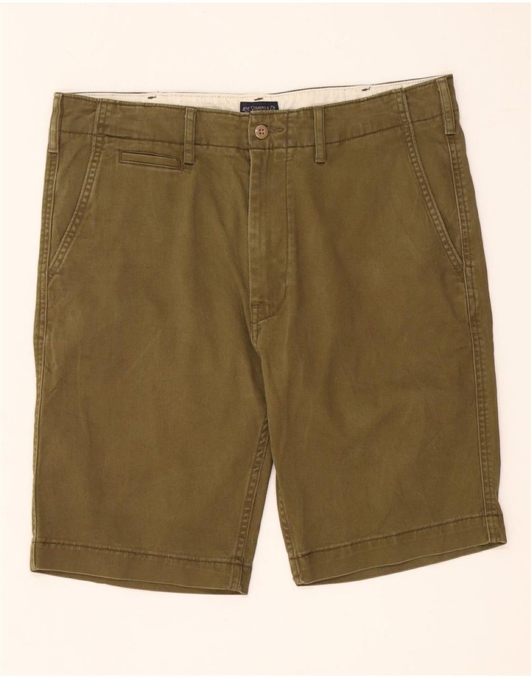 LEVI'S Chino Shorts til mænd W33 Medium Khaki Bomuld