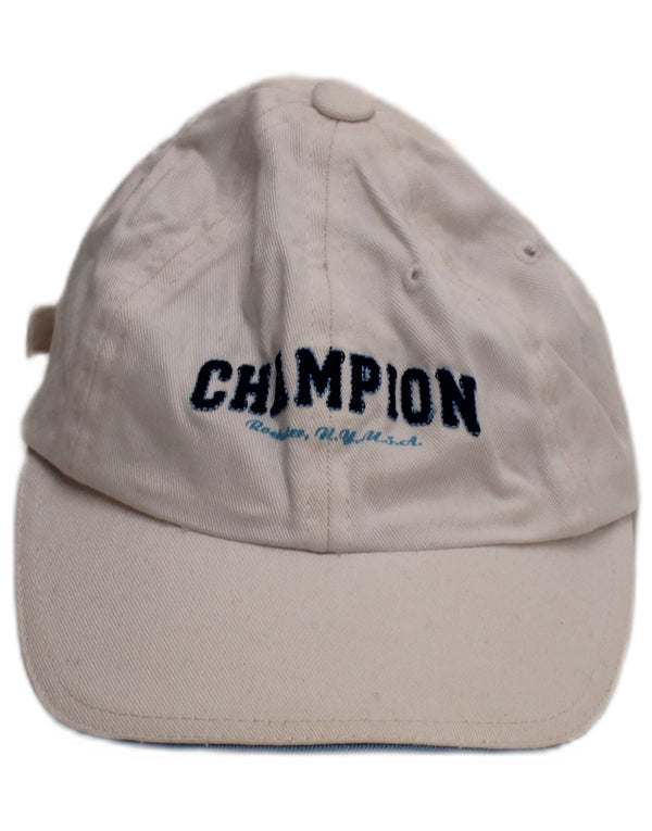 Champion Boys grafisk baseballkasket 6-7 år Lille hvid bomuld