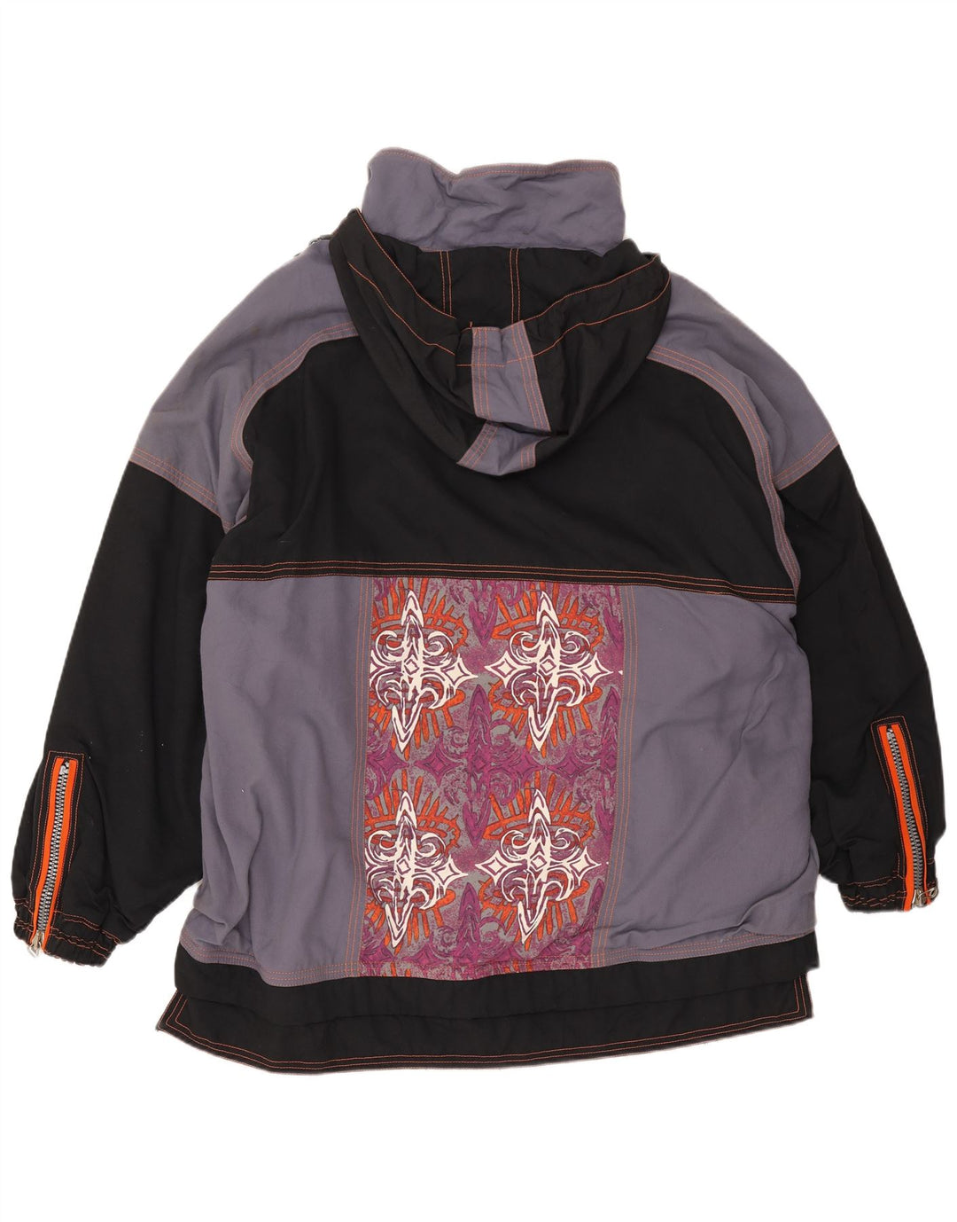 Ellesse Herre Hættetrøje Skijakke UK 42 XL Grå Colourblock Polyamid