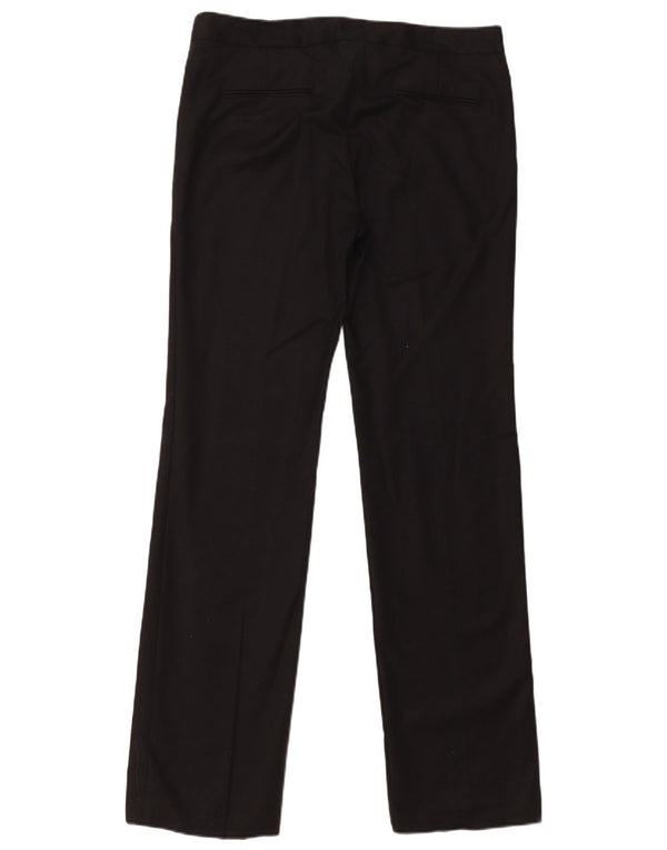 Zara Lige Chinobukser til kvinder EU 38 Small W28 L33 Sort Bomuld