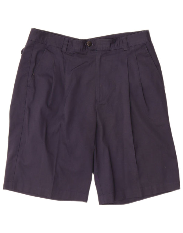 Sergio Tacchini Herre Pegged Chino Shorts IT 50 Large W34 Navy Blue