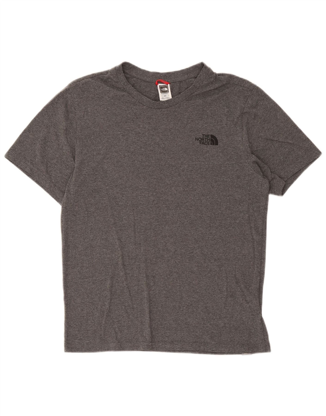 The North Face Herre T-Shirt Top Medium Grey Flecked Bomuld