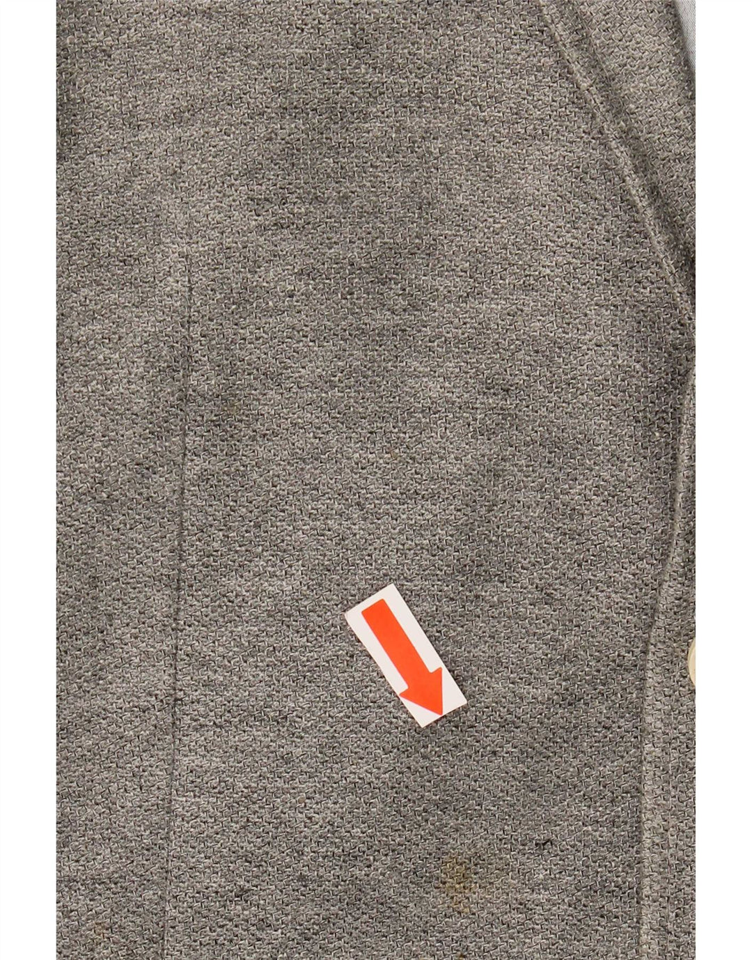 Zara Blazerjakke til mænd med 2 knapper EU 56 XL Grå Polyester