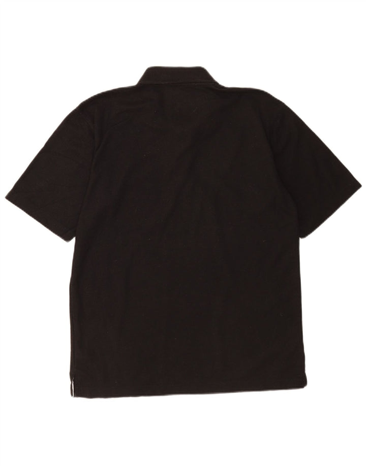 Umbro Herre Polo Shirt Medium Sort Polyester