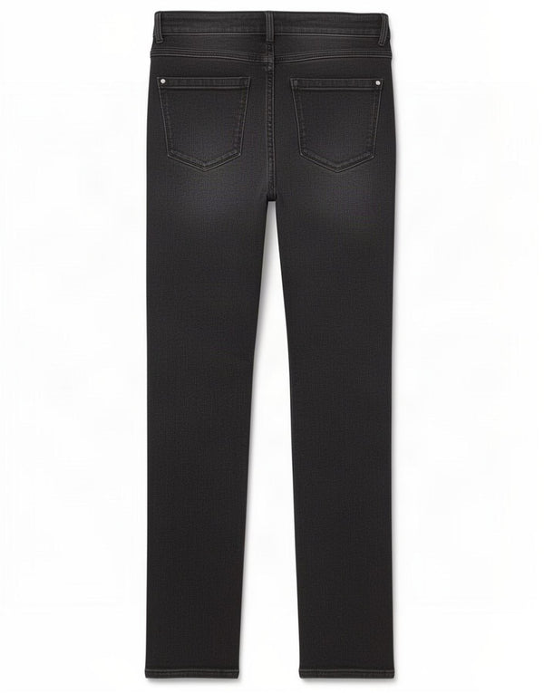 Marks & Spencer Womens The Lily Slim Jeans UK 10 Small W28 L28 Black Cotton