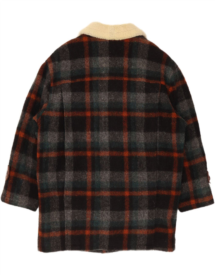 Radici Herre Overfrakke IT 48 Medium Flerfarvet Ternet