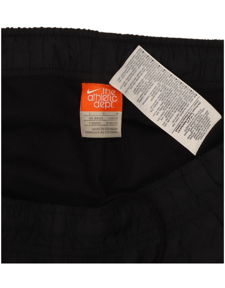 Nike træningsdragt bukser til mænd, joggers, store sorte polyester