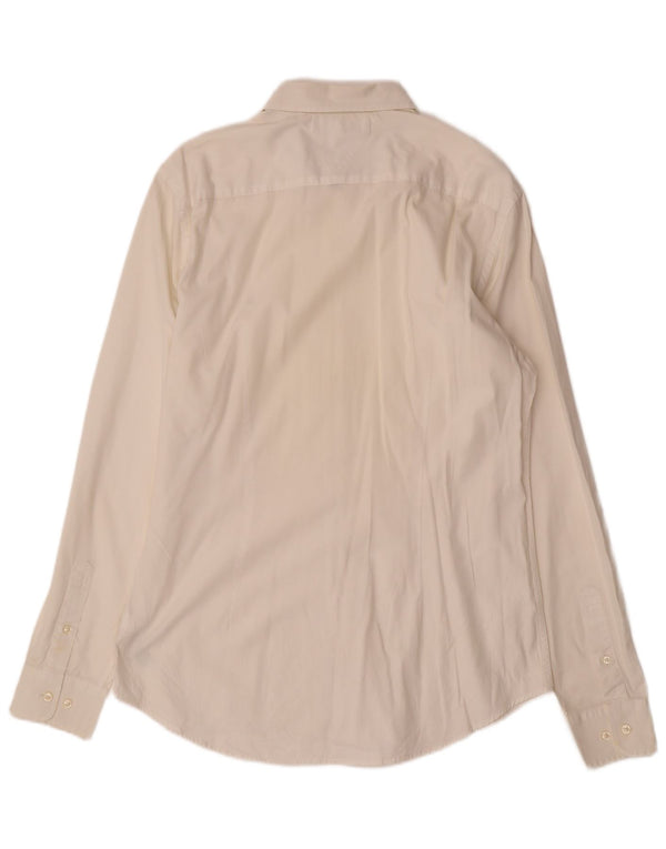 TOMMY HILFIGER Herreskjorte Stor hvid bomuld