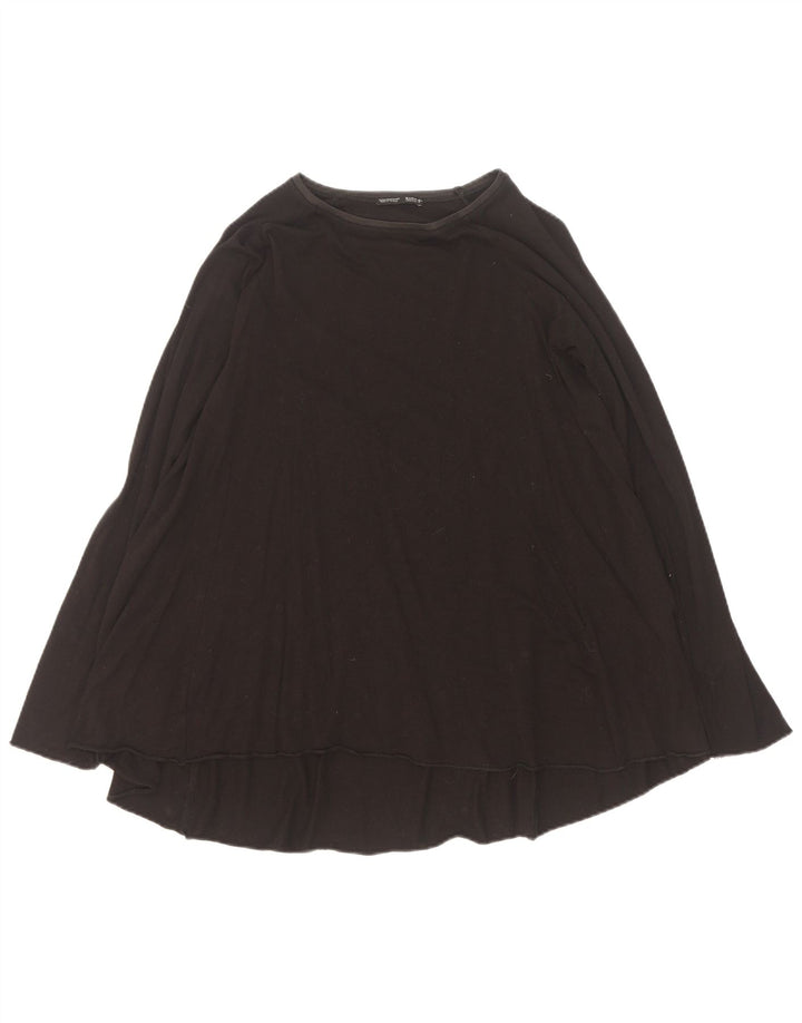 Zara Dametop Langærmet UK 14 Medium Sort