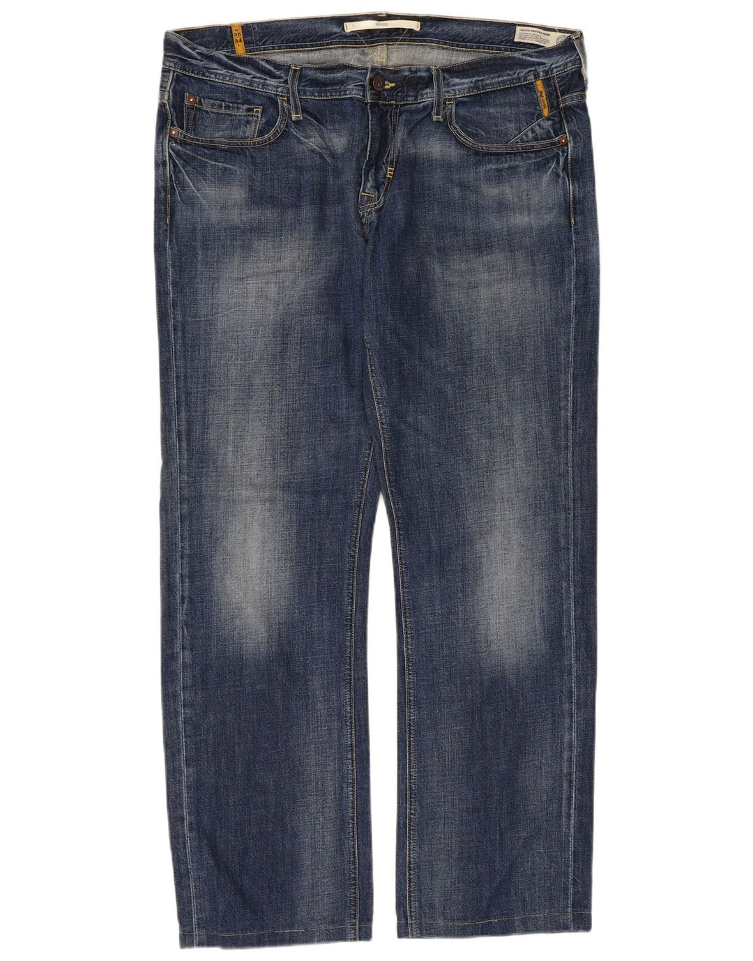 Meltin' Pot Herre Markus Straight Jeans W38 L31 Blå
