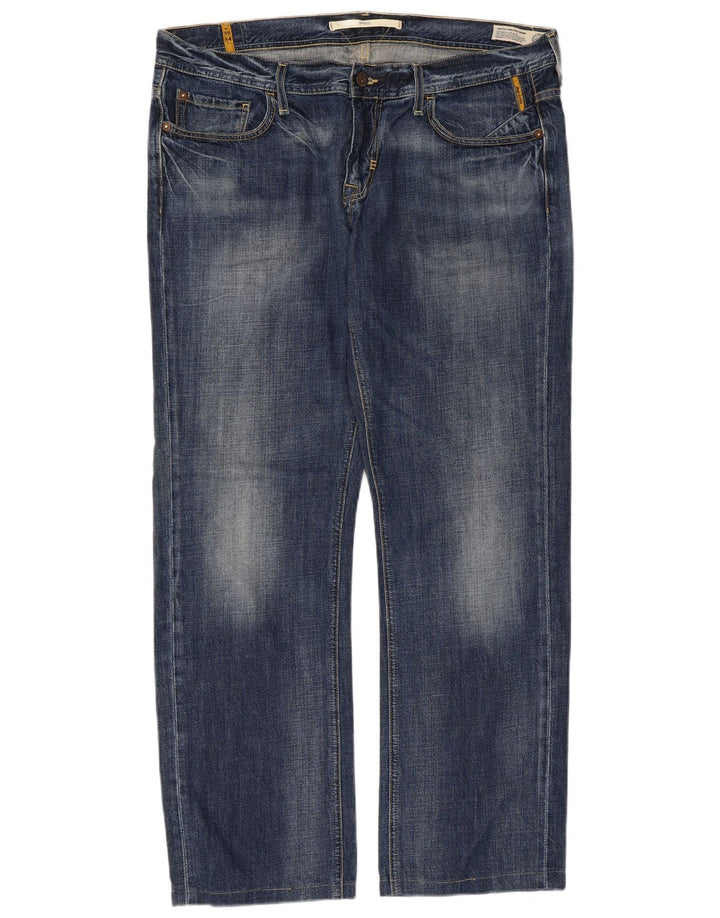 Meltin' Pot Herre Markus Straight Jeans W38 L31 Blå