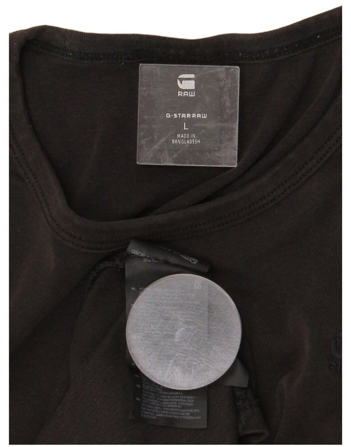 G-STAR Herre T-Shirt Top Stor Grå Bomuld