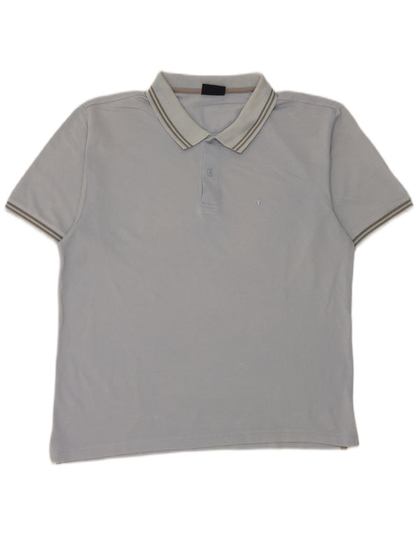 Champion Herre kortærmet Regular Fit Polo Shirt Medium Blue
