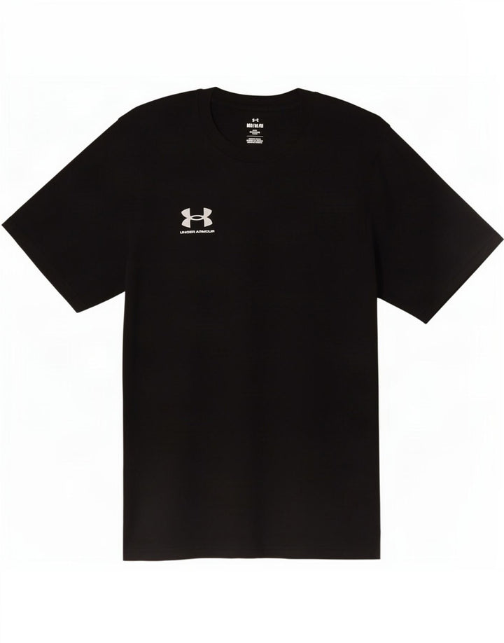 Under Armour Herre T-Shirt Top Medium Sort Polyester