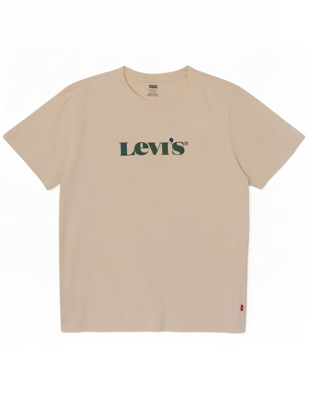 Levi's Dame Relaxed Fit Grafisk T-Shirt Top UK Medium Hvid Bomuld