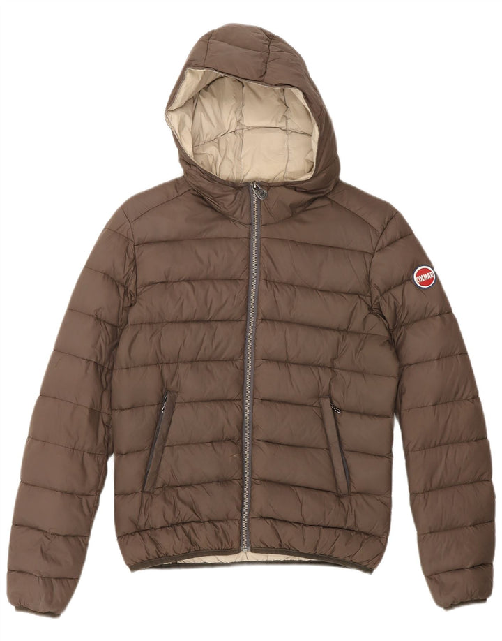 Colmar Polstret hættejakke til kvinder EU 40 Medium Brun Polyester