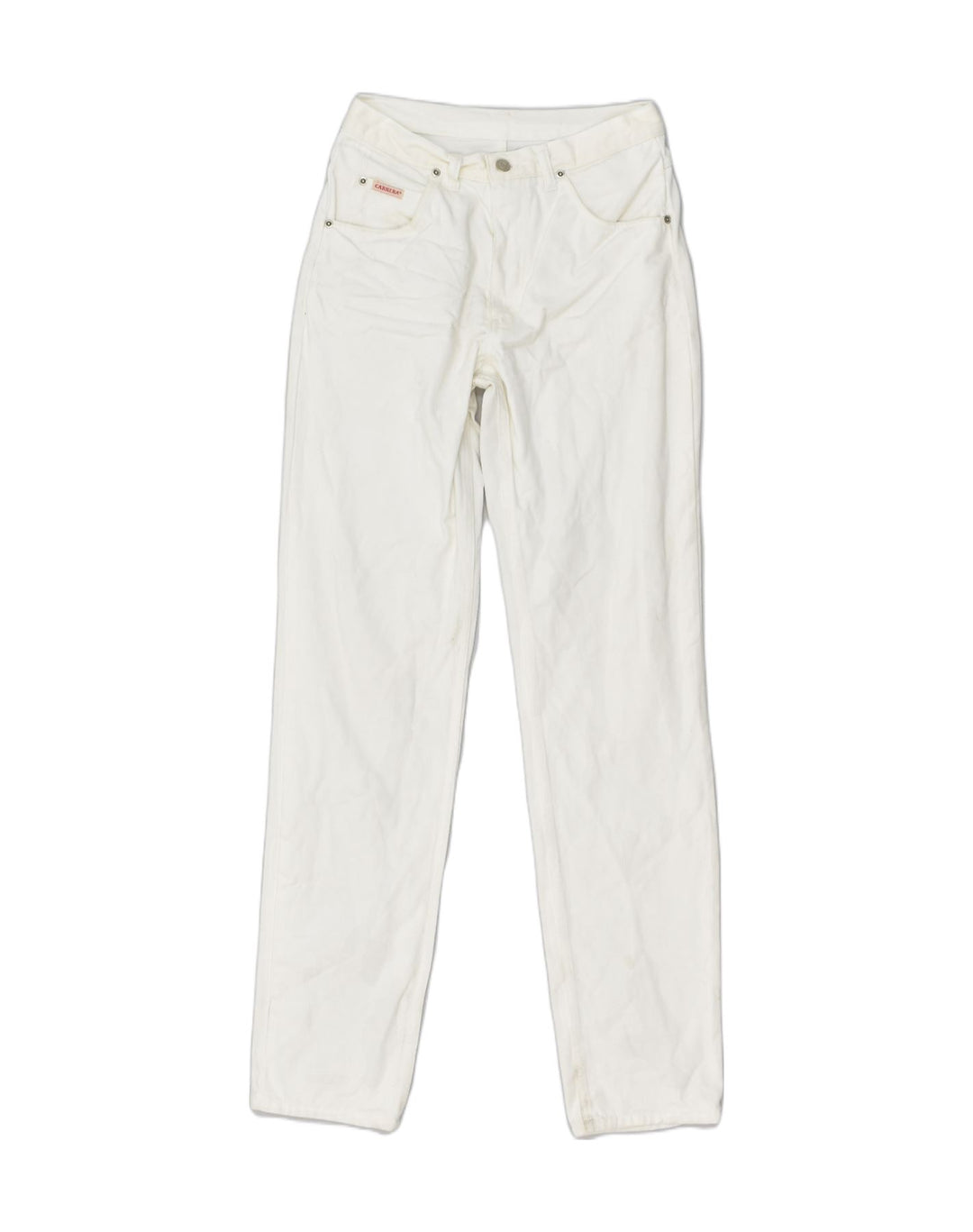 CARRERA Womens 755 Slim Jeans W30 L33  Off White Cotton | Vintage Carrera | Thrift | Second-Hand Carrera | Used Clothing | Messina Hembry 