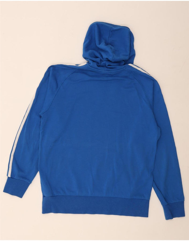 Adidas hættetrøje til mænd, stor blå bomuld