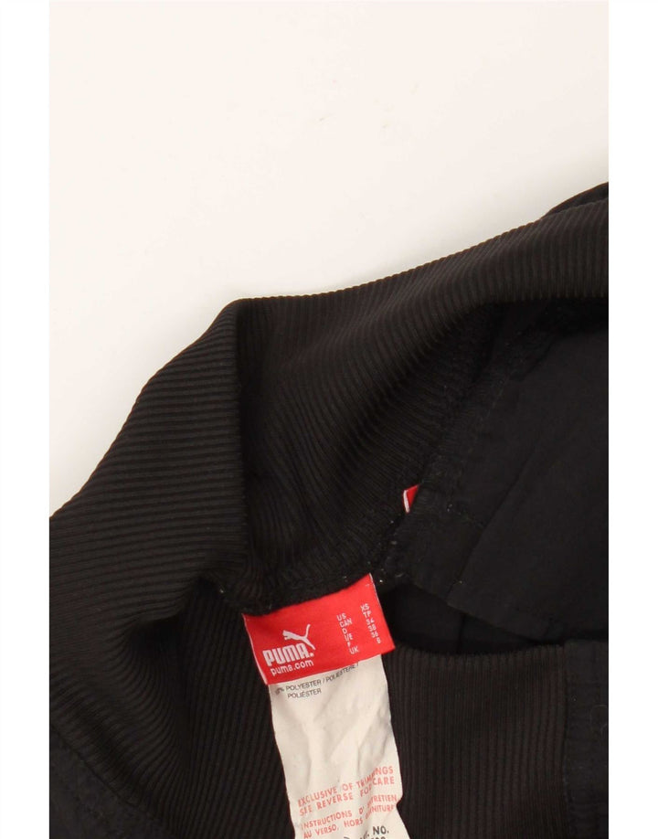 Puma lige bukser til kvinder UK 8 Small W26 L33 Sort polyester