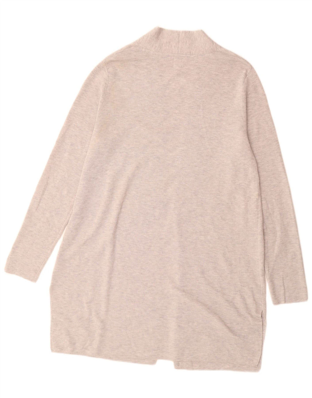 John Lewis Dame Oversized Longline Cardigan Sweater UK 8 Small Grey