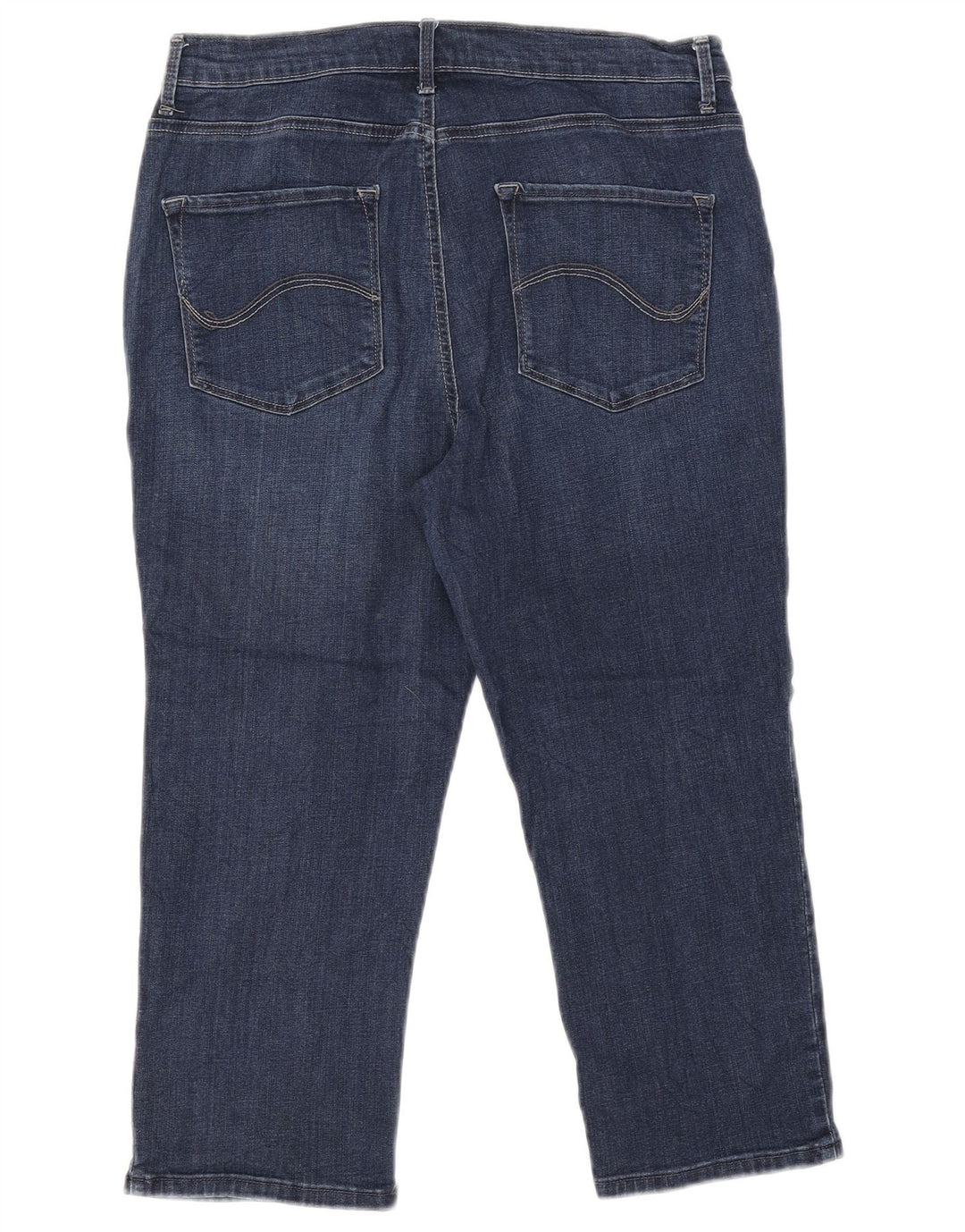 LEE Dame Platinum Label Capri Jeans W34 L21 Marineblå