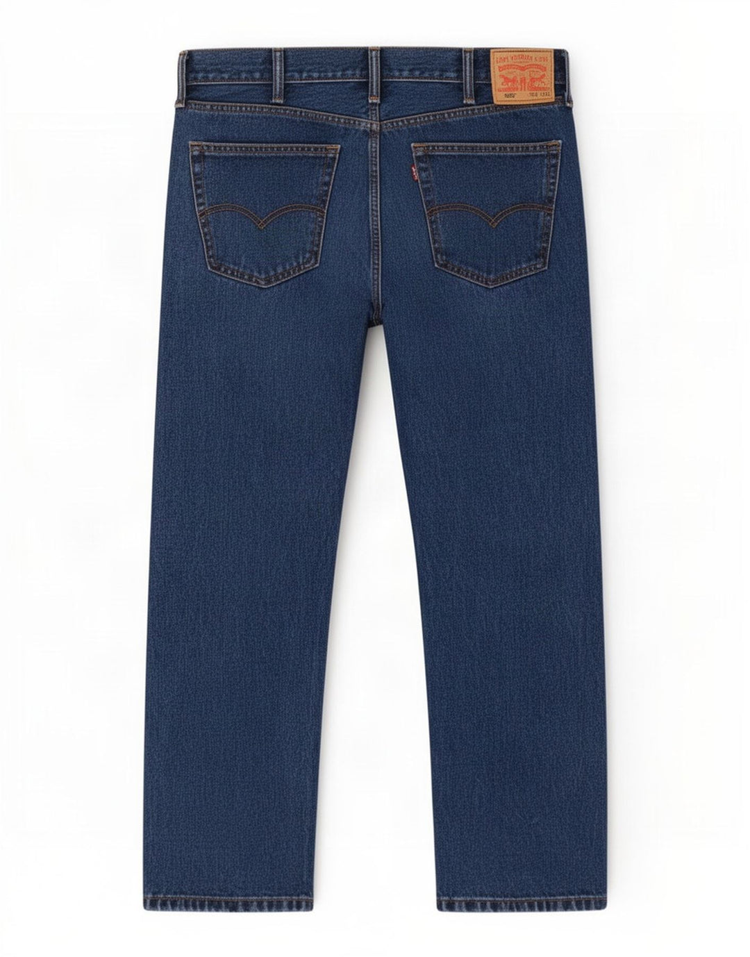 Levi's Herre 505 Straight Jeans W38 L29 Blå