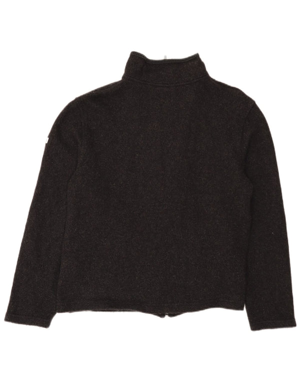 Kickers Dame Cardigan Sweater UK 14 Medium Grey Uld