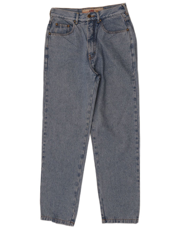 Mash Dame Rosemary Højtaljede tilspidsede Jeans IT 48 XL W29 L30 Blå Bomuld