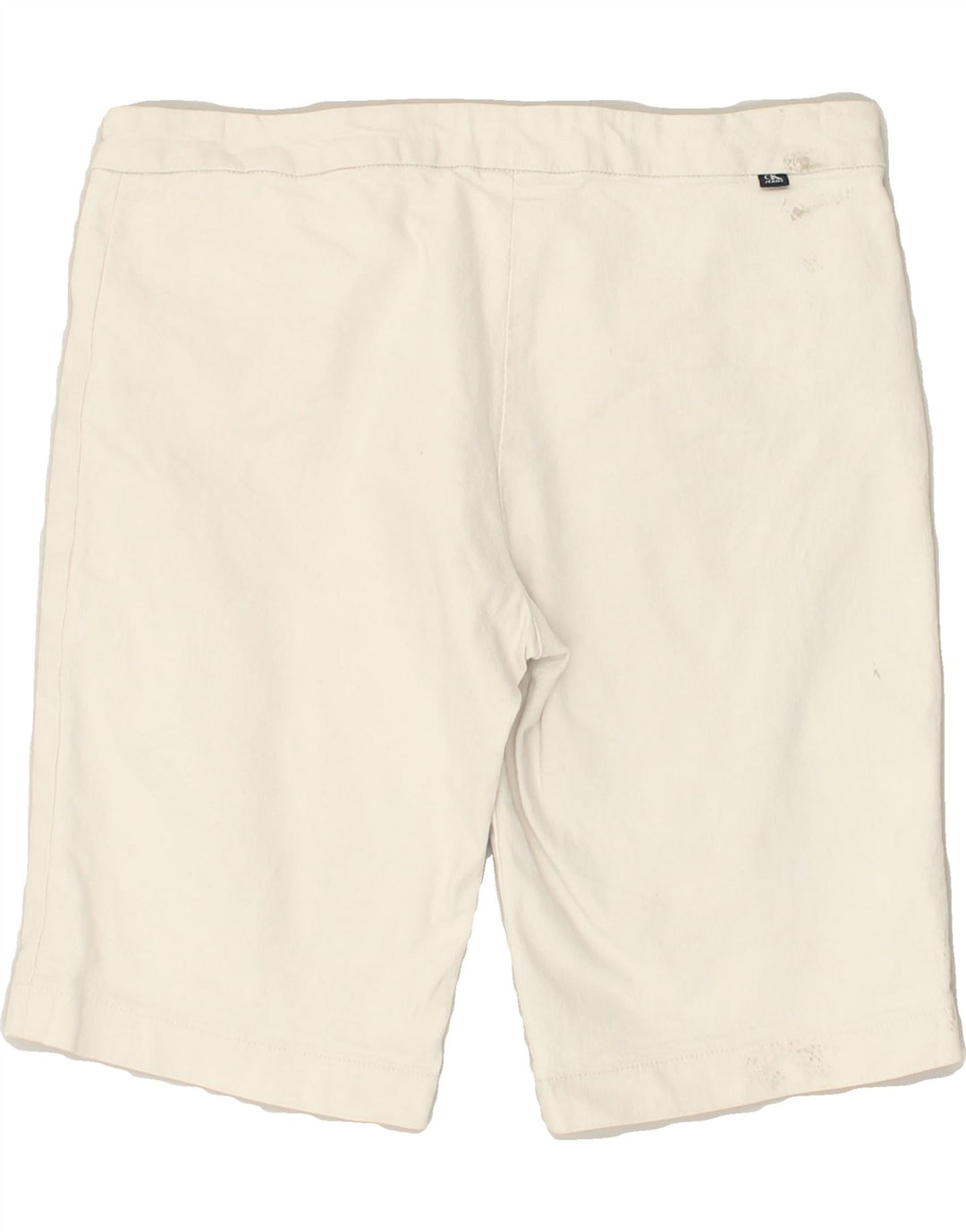 CALVIN KLEIN Womens Casual Shorts W30 Medium Off White | Vintage Calvin Klein | Thrift | Second-Hand Calvin Klein | Used Clothing | Messina Hembry 