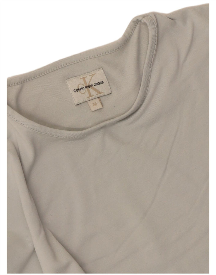 Calvin Klein Jeans Herre T-Shirt Top Medium Grå