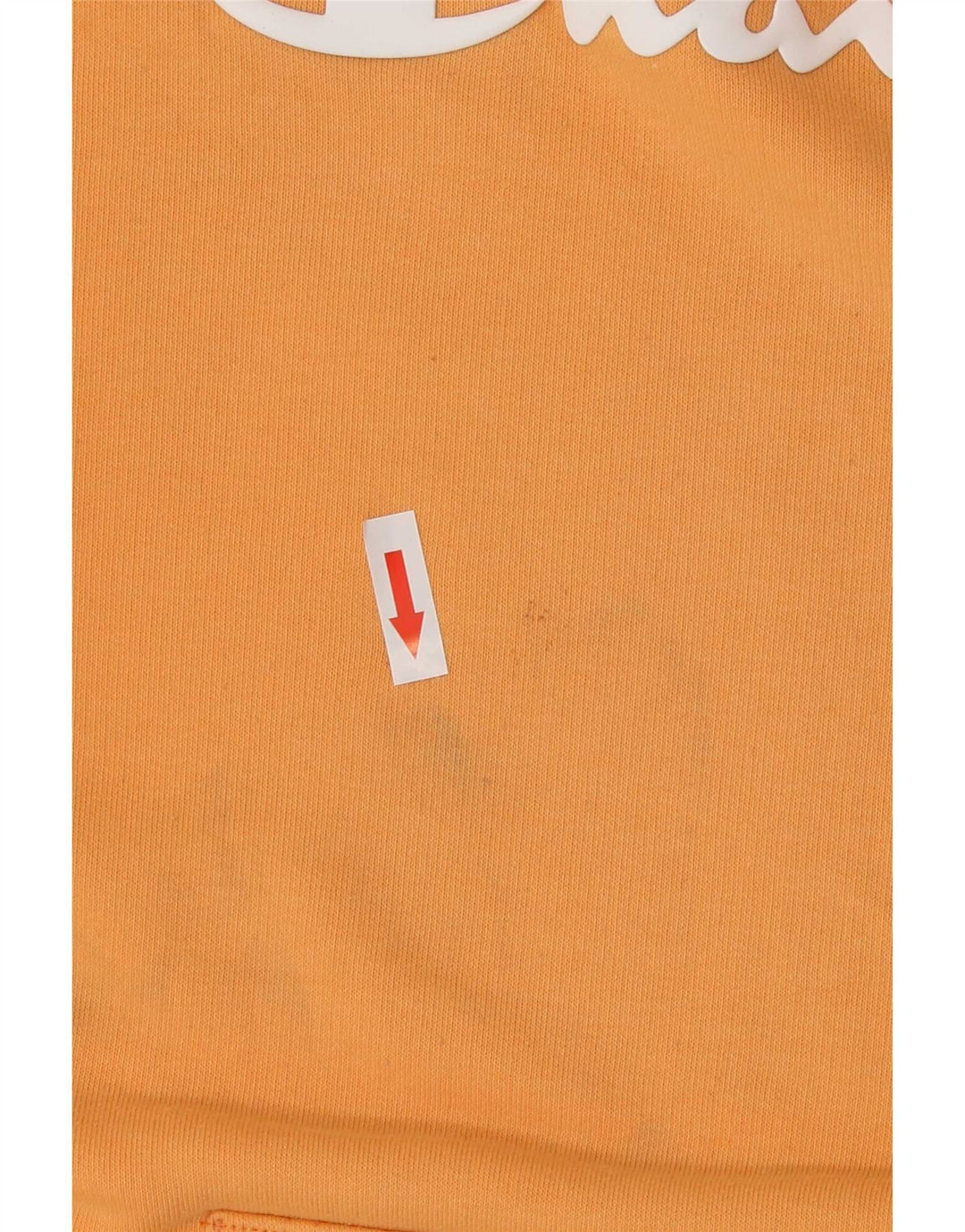 Champion Herre Grafisk Hoodie Jumper 2XL Orange