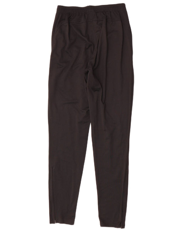 Nike Mens Dri Fit Tracksuit Trousers Small Black Colourblock Polyester