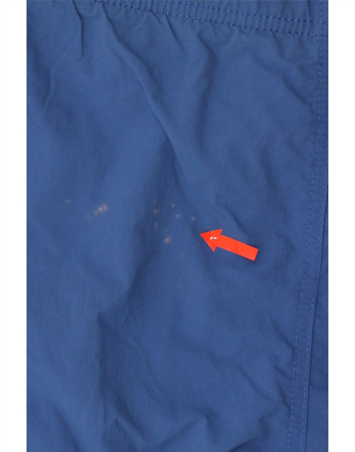 TOMMY HILFIGER Mens Sport Shorts Large  Blue Colourblock Vintage Tommy Hilfiger and Second-Hand Tommy Hilfiger from Messina Hembry 