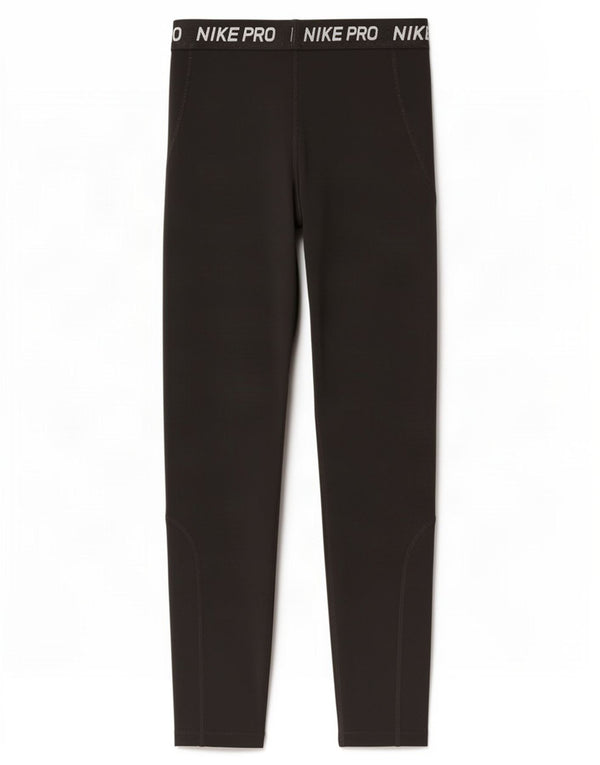 Nike piger grafiske leggings 13-14 år XL sort polyester