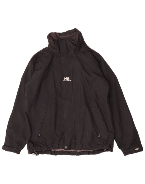 Helly Hansen Boys Windbreaker Jacket 11-12 År Sort Polyester