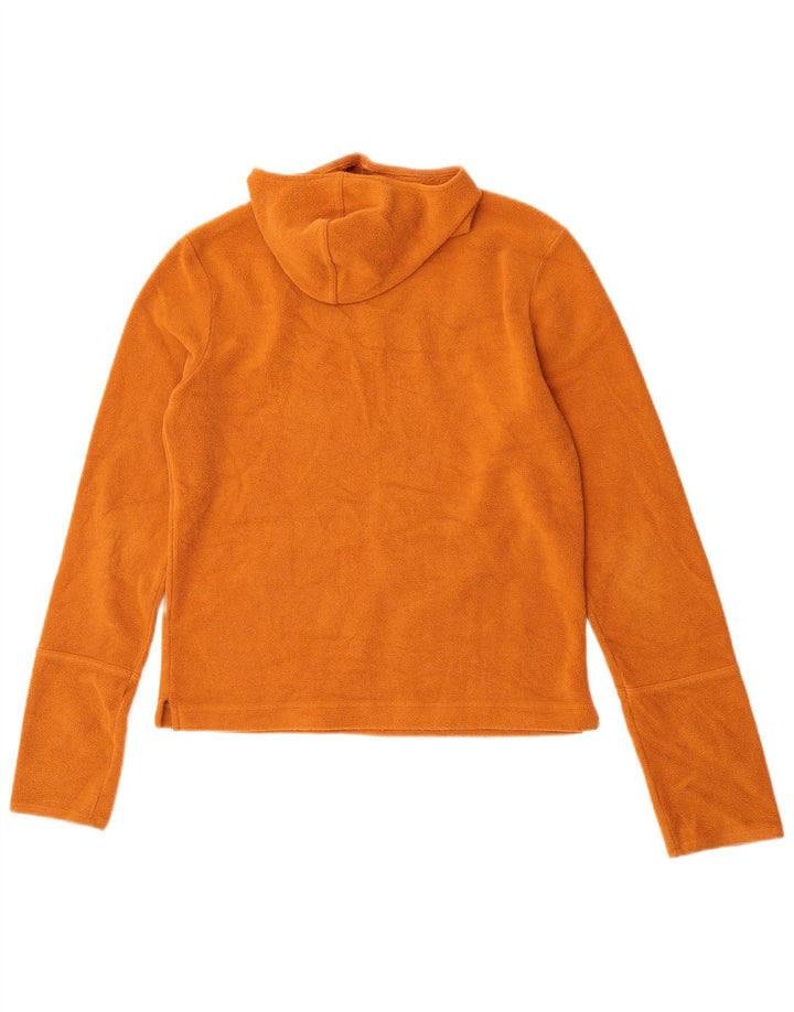 Jigsaw Dame Hætte Fleece Jumper UK 14 Medium Orange