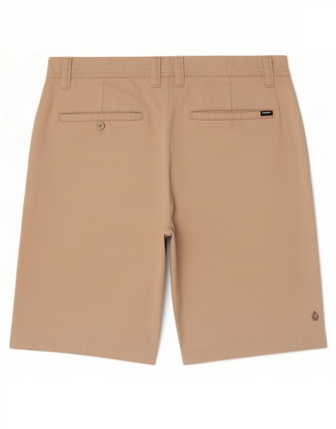Volcom Herre Chino Shorts Large W36 Beige Polyester