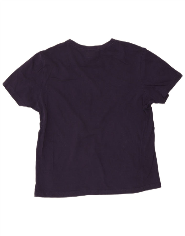 Kappa Herre T-Shirt Top Stor Marineblå Bomuld