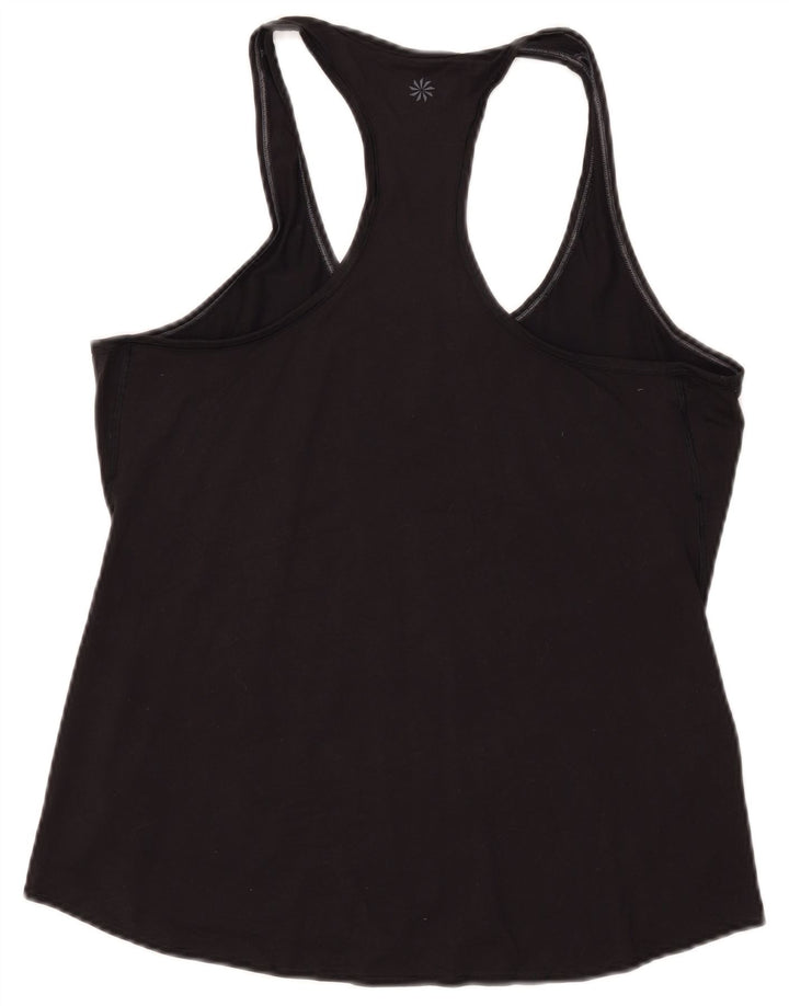 ATHLETA Damevest Top UK 14 Stor Sort Polyester