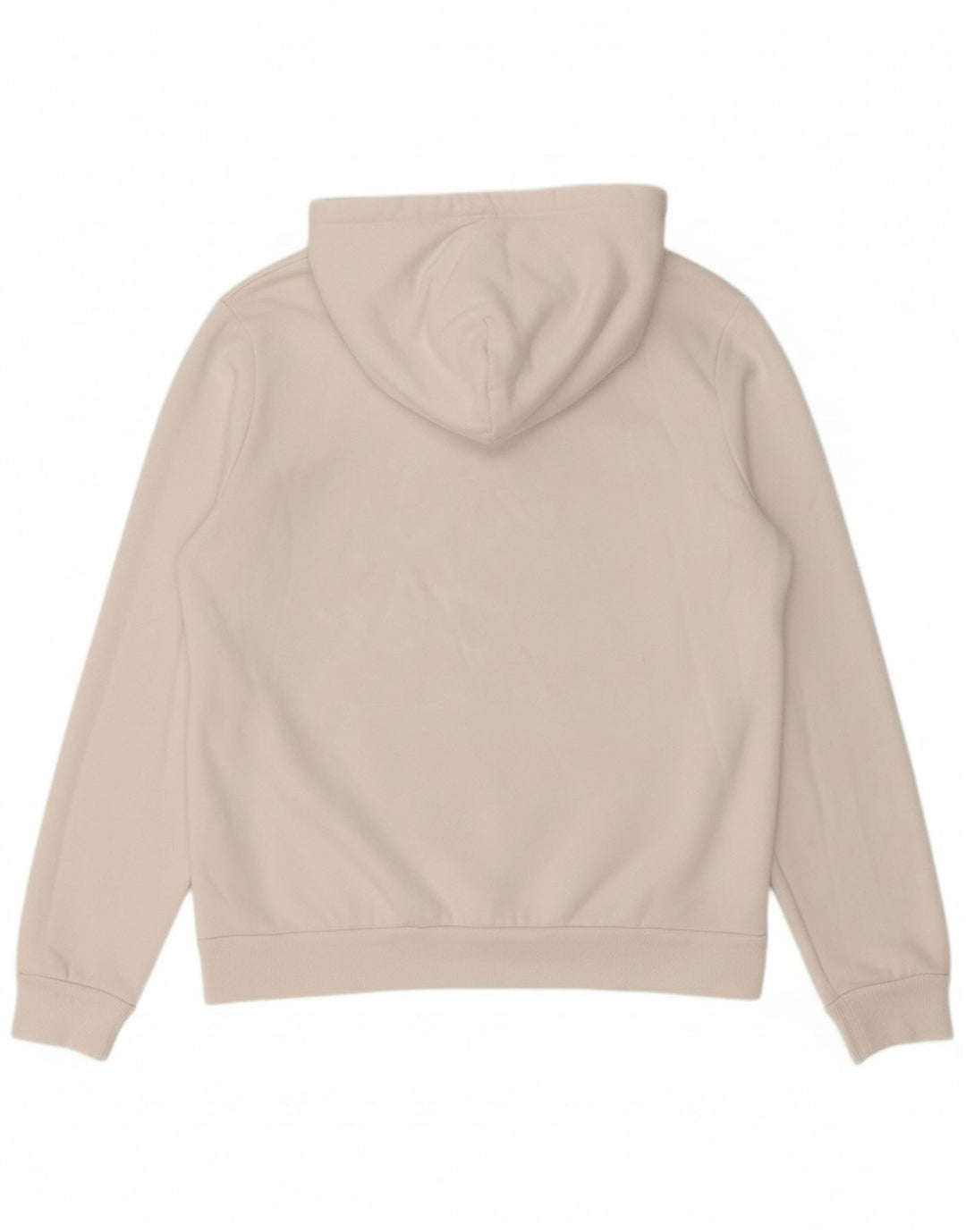 PUMA Womens Hoodie Jumper UK 14 Medium White Cotton